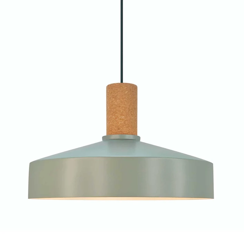 Elvas - Suspension à coupole minérale en acier et marbre, style moderne