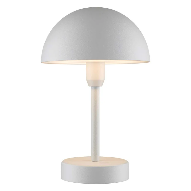 Ellen - Lampe nomade LED colorée en plastique, style contemporain