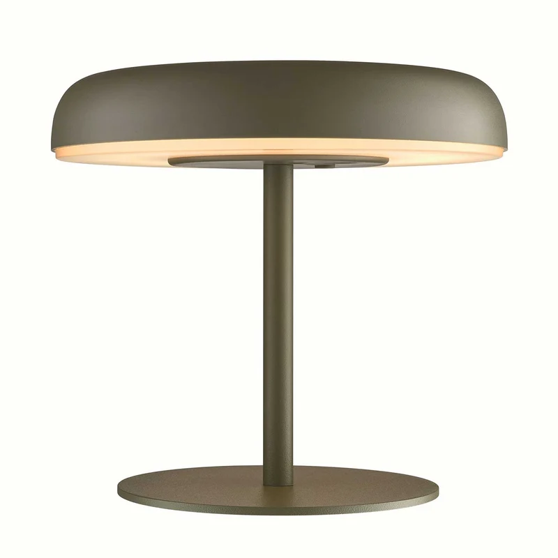 Elmer Solar - Lampe solaire LED compacte en plastique, style contemporain