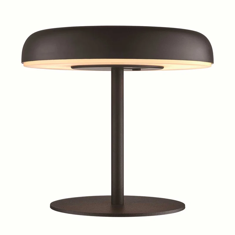 Elmer Solar - Lampe solaire LED compacte en plastique, style contemporain