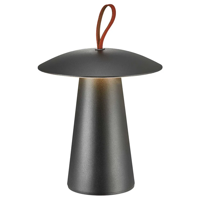 Ara - Lampe nomade LED rechargeable en plastique, style contemporain
