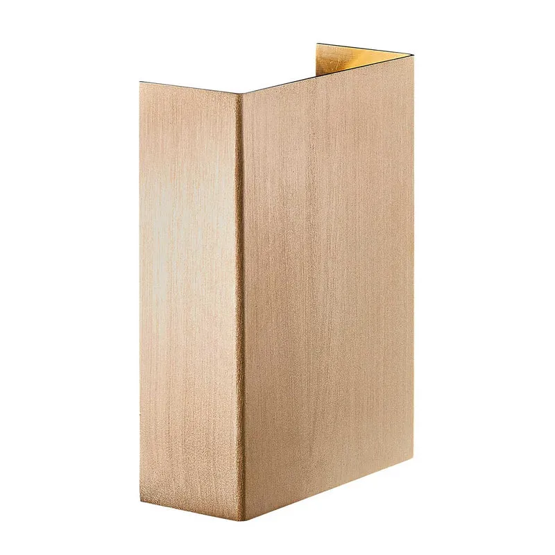 Fold - Applique murale LED à double faisceau en acier, style moderne