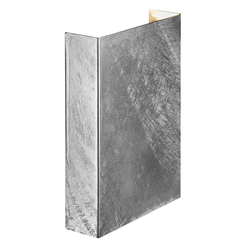 Fold - Applique murale LED à double faisceau en acier, style moderne