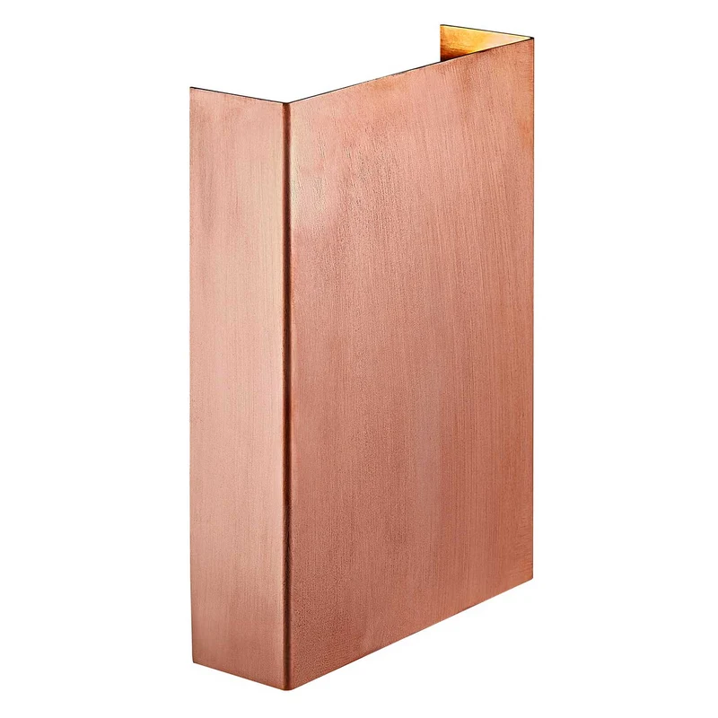 Fold - Applique murale LED à double faisceau en acier, style moderne