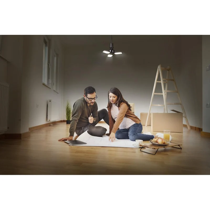 OSRAM Highbay Blade lampada da soffitto con ali, 60W, E27