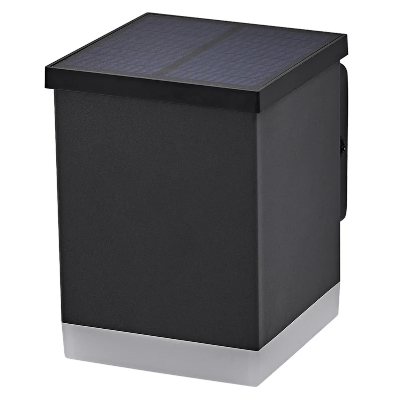 OSRAM ENDURA STYLE SOLAR QUADRO APPLIQUE DA PARETE ESTERNA, 0,5W, 50lm
