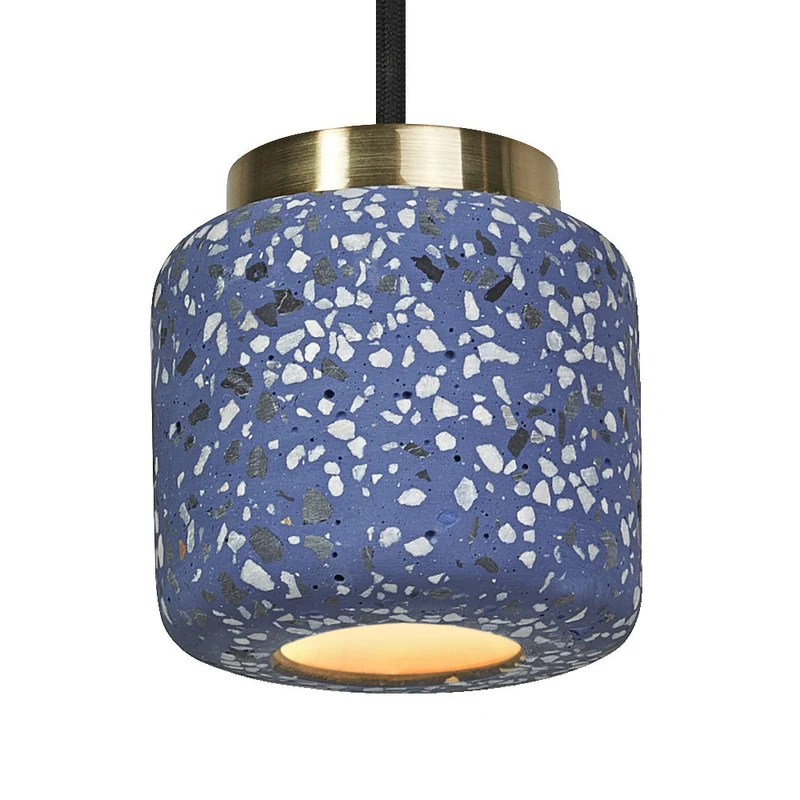 OSRAM DECOR Lampada a sospensione a sfera Terrazzo Blu, GU10