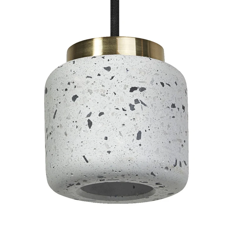 OSRAM DECOR Lampada a sospensione a sfera Terrazzo bianca, GU10