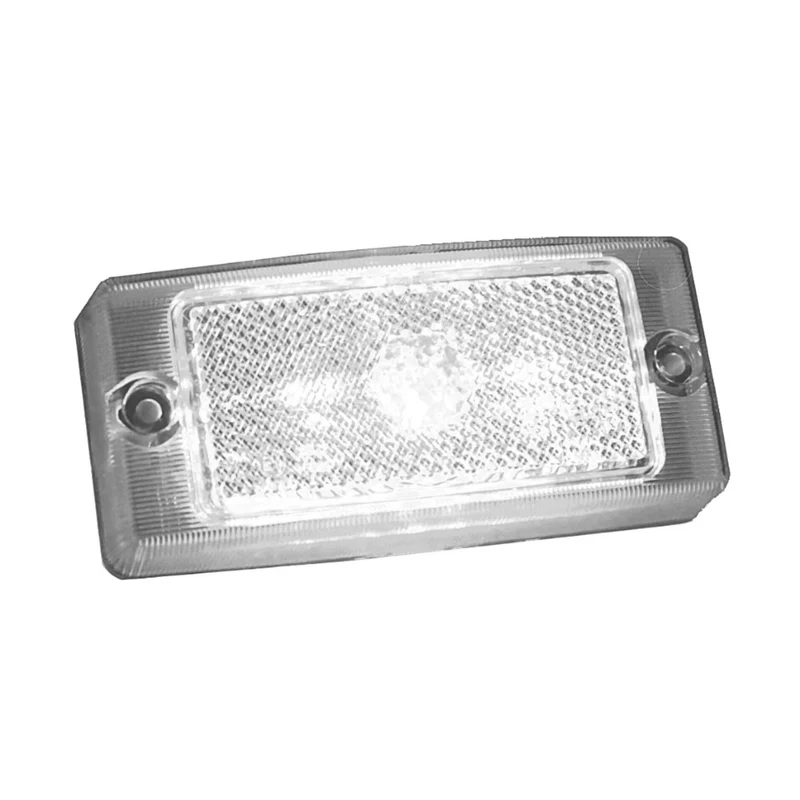 Lampada di segnalazione a LED classica/stile Hella/lente trasparente