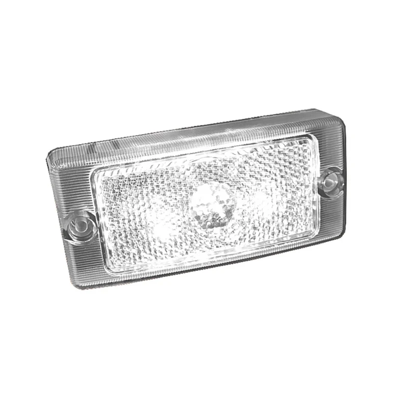 Lampada di segnalazione a LED classica/stile Hella/lente trasparente