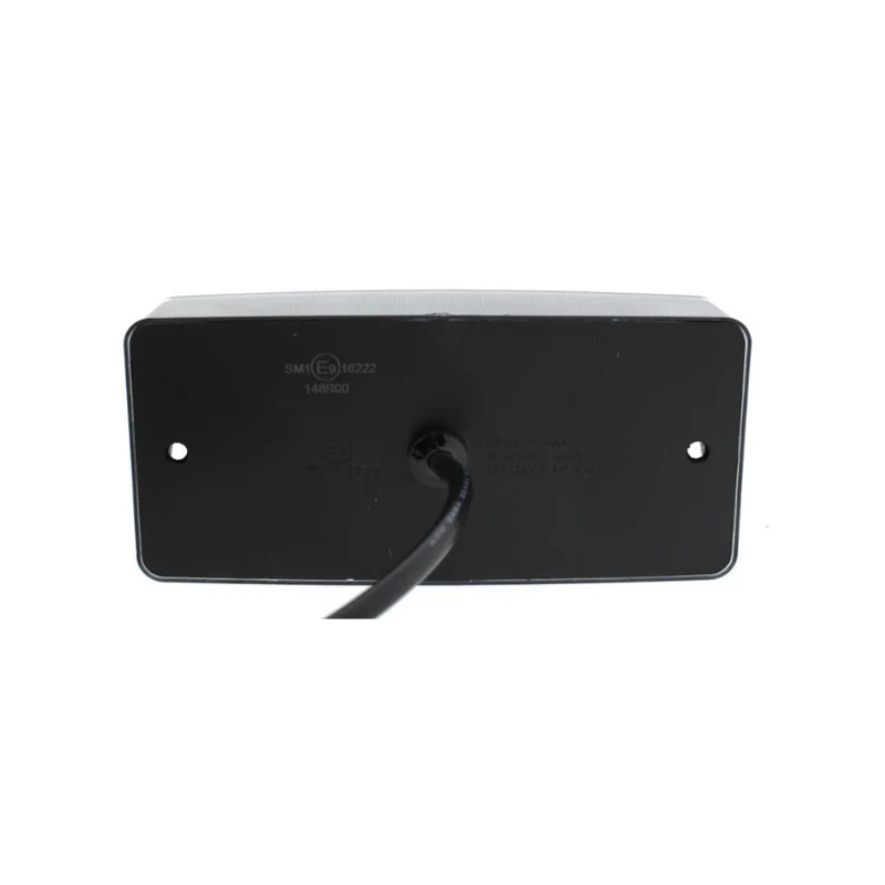 Lampada di segnalazione a LED classica/stile Hella/lente trasparente