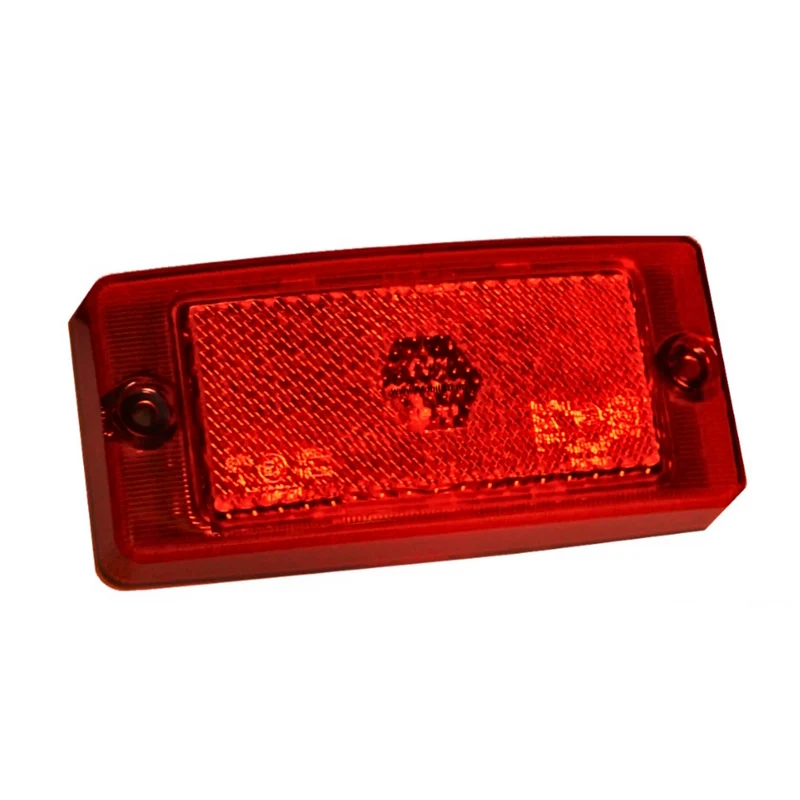 Classica luce di posizione posteriore a LED/stile Hella/lente rossa