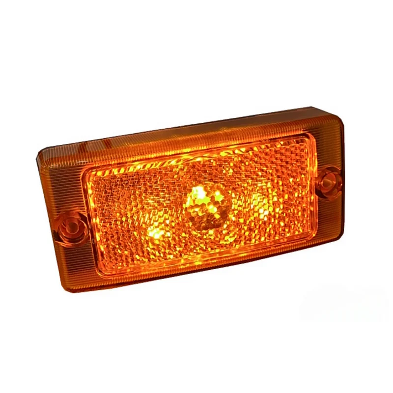 Classica luce di posizione laterale a LED/stile Hella/lente ambrata