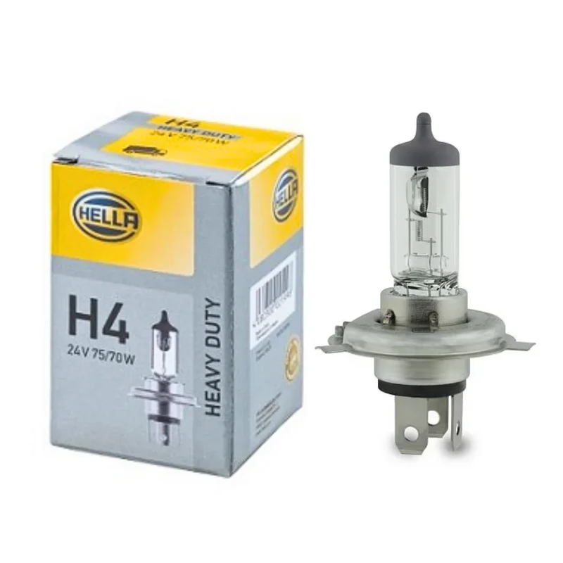Lampadina per fari HELLA Heavy Duty 24 V H4 75/70 W per camion
