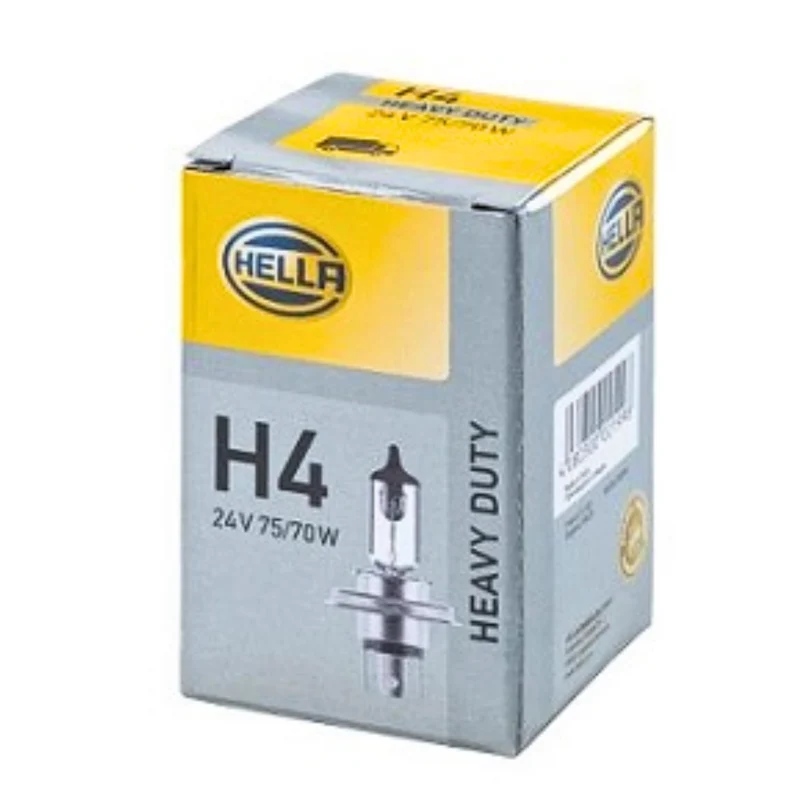 Lampadina per fari HELLA Heavy Duty 24 V H4 75/70 W per camion