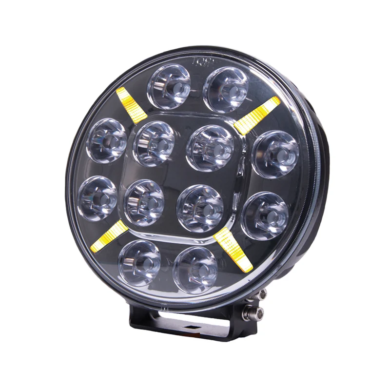 Lampada spot a LED Boreman 1001-1620 con luce di posizione ambrata e trasparente