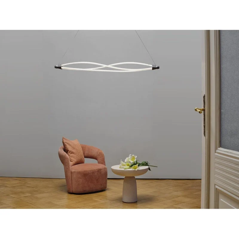 OSRAM DECOR Lampada a sospensione Swirl, 22W, 3000K, 2400lm, Bianco caldo, Dimmerabile con click