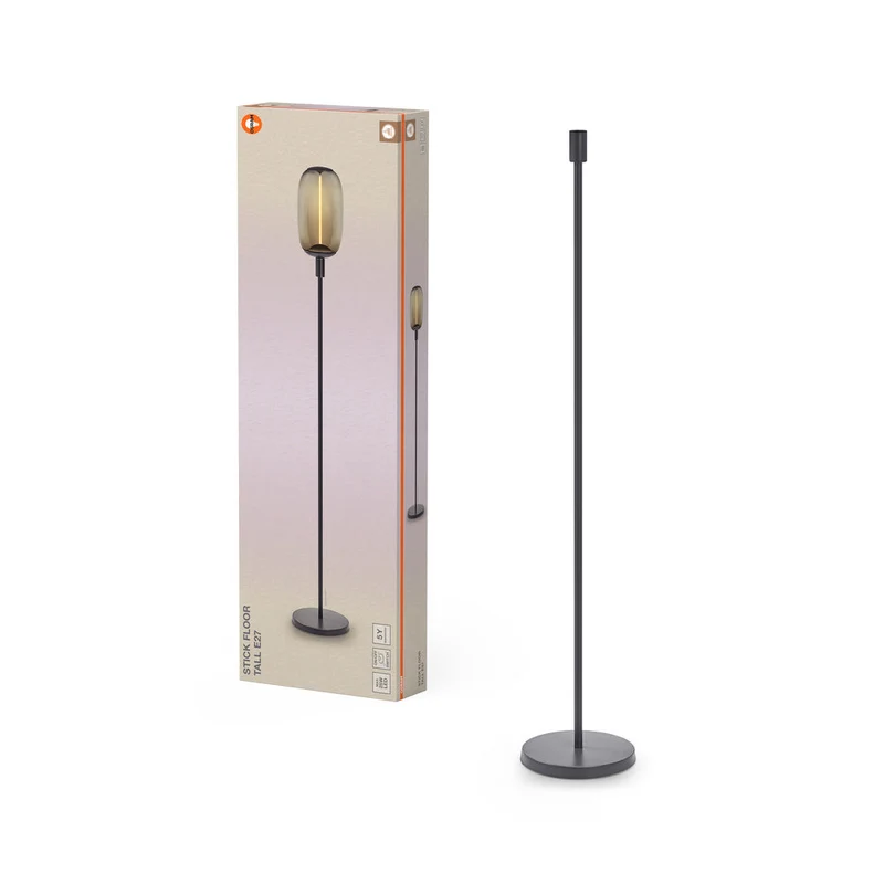 OSRAM Decor Stick Lampada da terra Dark Grey Tall 146cm E27