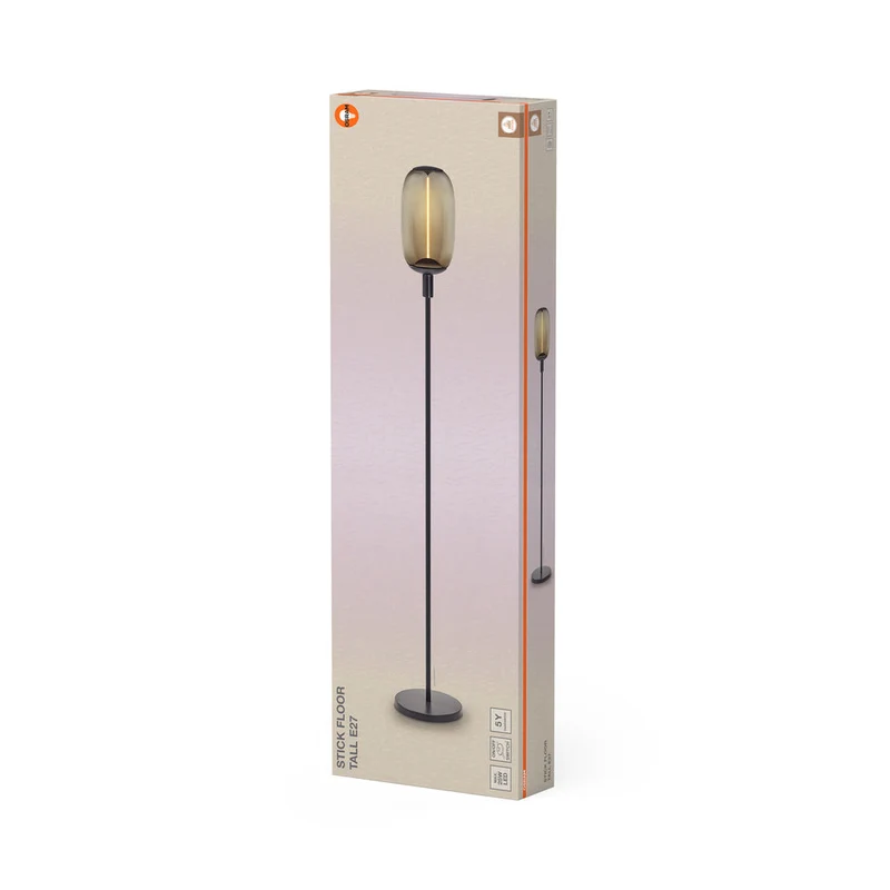 OSRAM Decor Stick Lampada da terra Dark Grey Tall 146cm E27