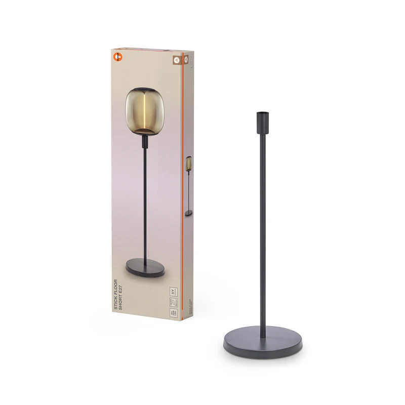 OSRAM Decor Stick Lampada da terra Dark Grey Short 78cm E27