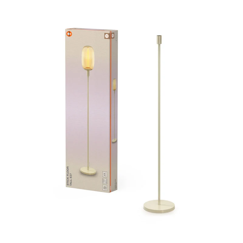 OSRAM Decor Stick Floor Beige Lampada da terra Tall 146cm E27