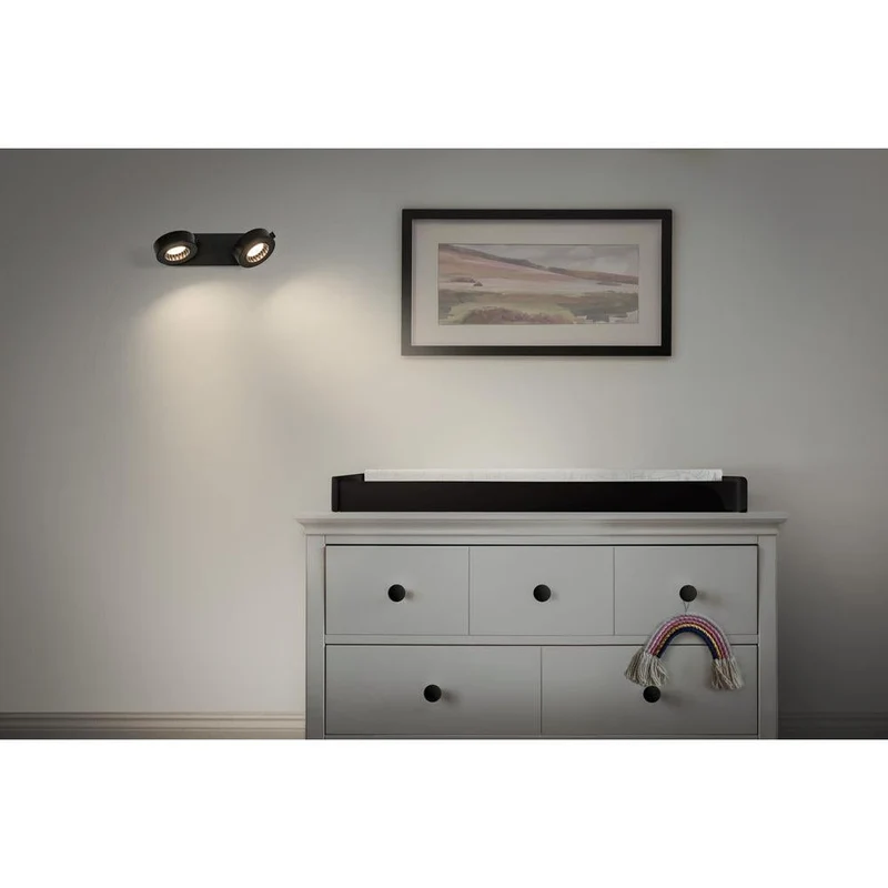 OSRAM DECOR SPOT VENUS lampada da soffitto, 10,5W, 450lm, nero