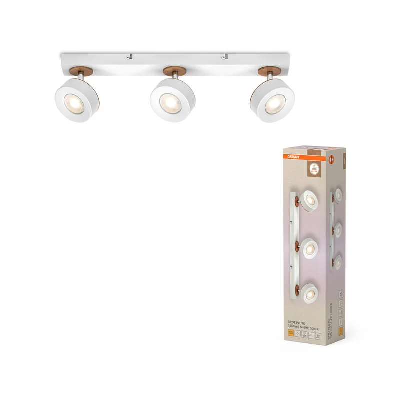 OSRAM DECOR SPOT PLUTO lampada da soffitto, 14,4W, 960lm, bianco
