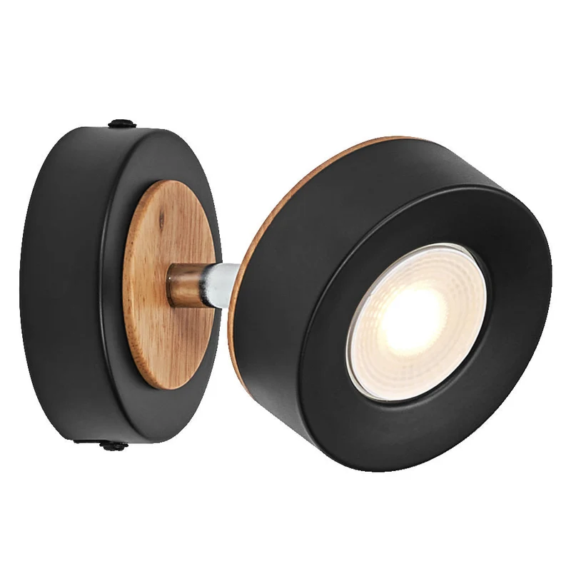 OSRAM DECOR SPOT PLUTO Applique, 4,8W, 300lm, nero
