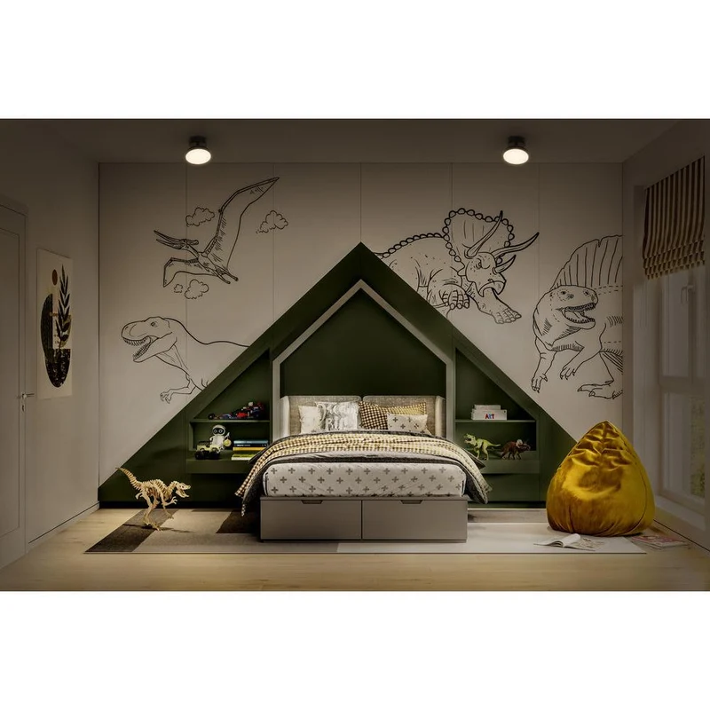 OSRAM DECOR Spot Moon lampada da soffitto nera, 1 spot, 5.5W