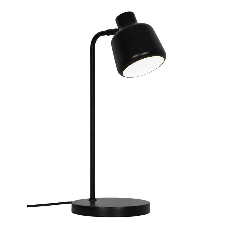 Louella - Lampe à poser de bureau orientable en acier, style contemporain