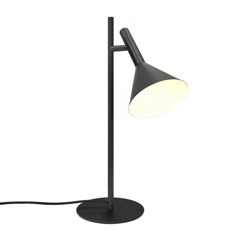 Kelvis - Lampe à poser orientable en acier, style vintage