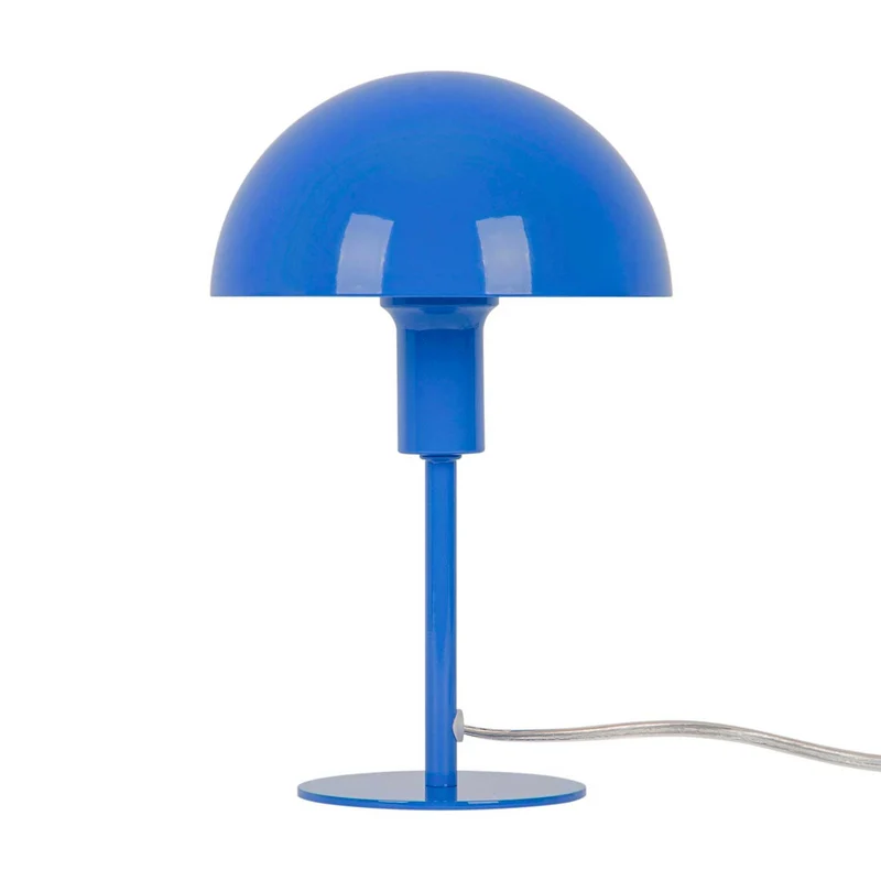 Ellen Mini - Lampe à poser champignon colorée en acier, style moderne