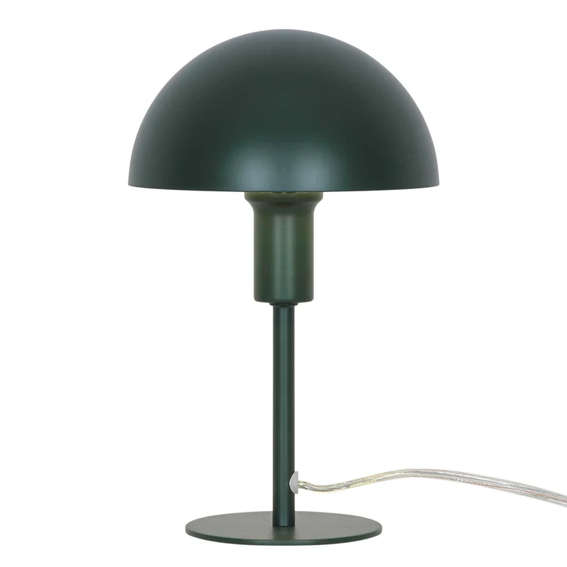 Ellen Mini - Lampe à poser champignon colorée en acier, style moderne