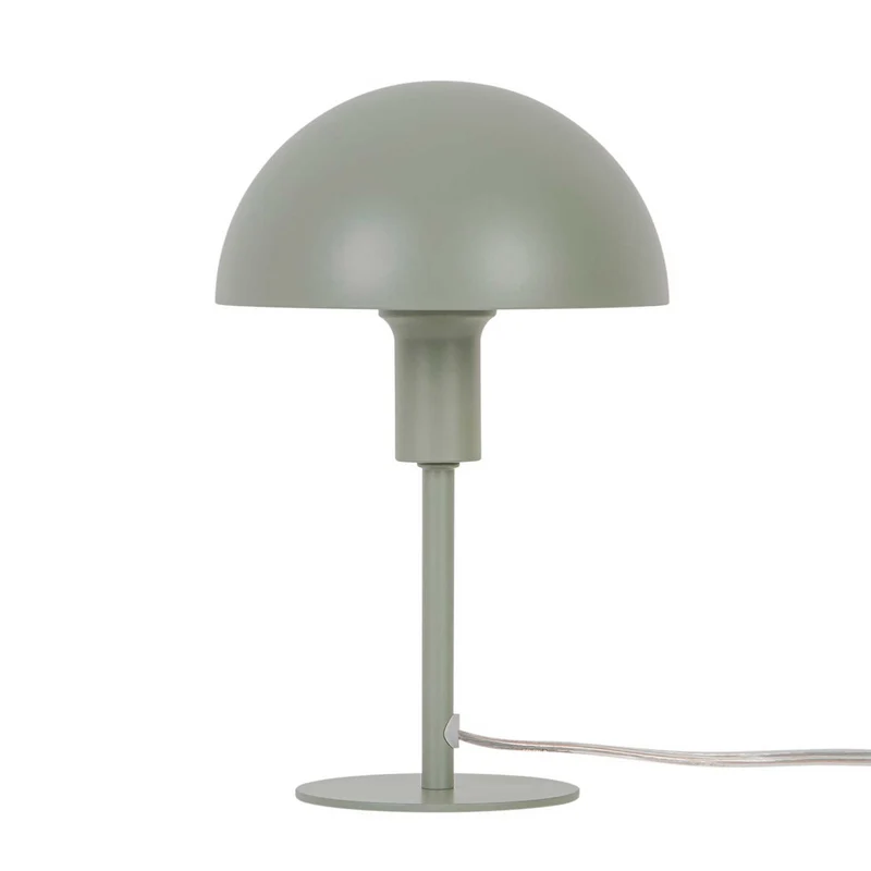 Ellen Mini - Lampe à poser champignon colorée en acier, style moderne