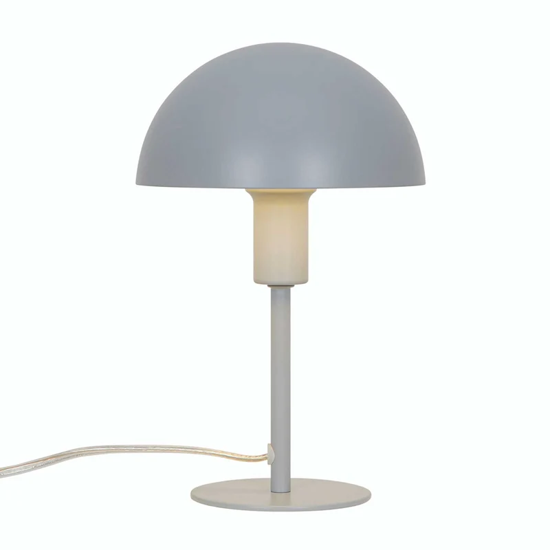 Ellen Mini - Lampe à poser champignon colorée en acier, style moderne