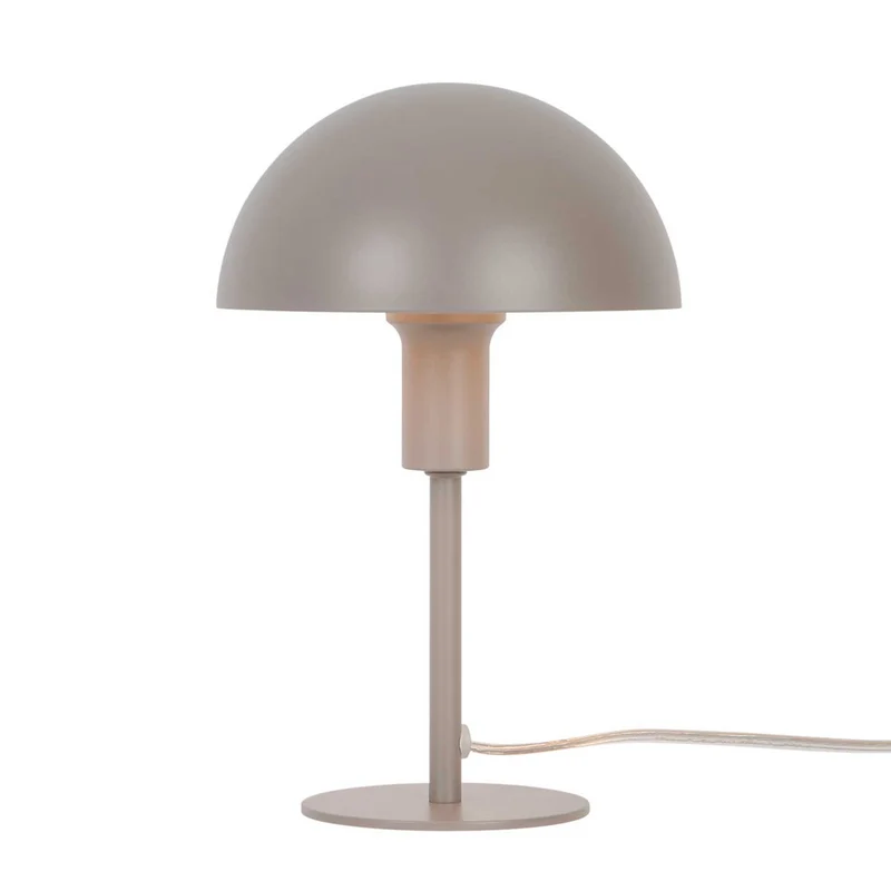 Ellen Mini - Lampe à poser champignon colorée en acier, style moderne