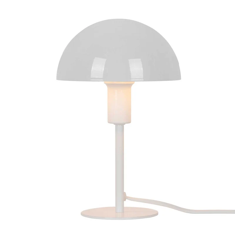 Ellen Mini - Lampe à poser champignon colorée en acier, style moderne