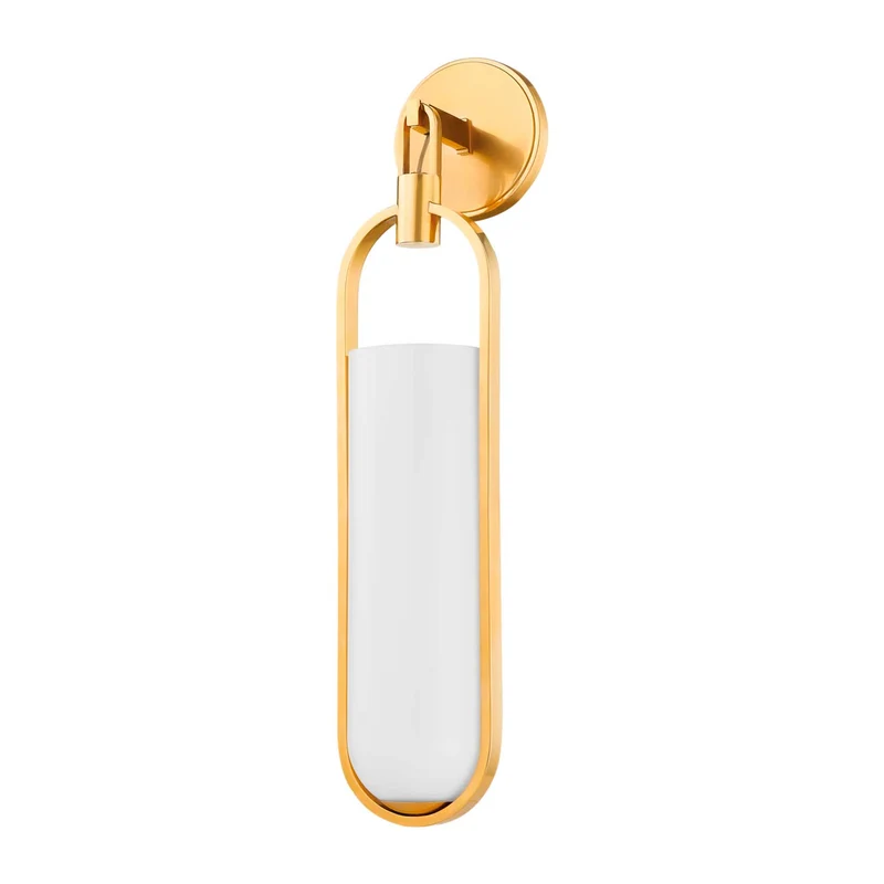 Lorimer - Applique murale LED en laiton et acrylique, style contemporain