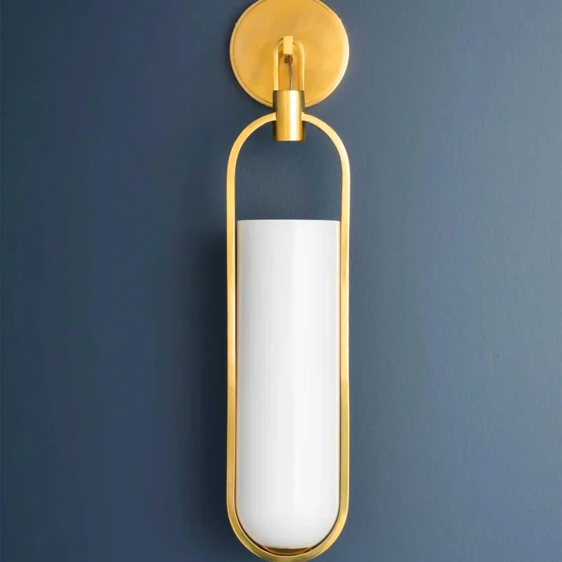 Lorimer - Applique murale LED en laiton et acrylique, style contemporain