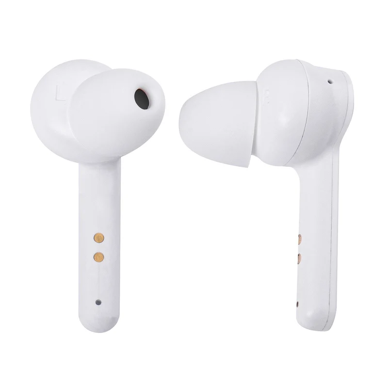Trevi Cuffie in-ear sportive con controlli touch, auricolari bluetooth wireless con tappi in silicone, custodia di ricarica integrata