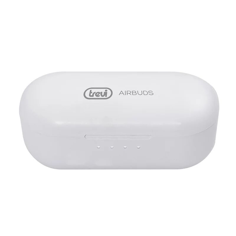 Trevi Cuffie in-ear sportive con controlli touch, auricolari bluetooth wireless con tappi in silicone, custodia di ricarica integrata