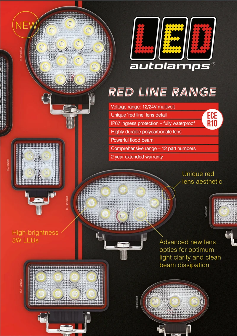 Proiettore a LED ovale di LED Autolamps / 1920 lumen