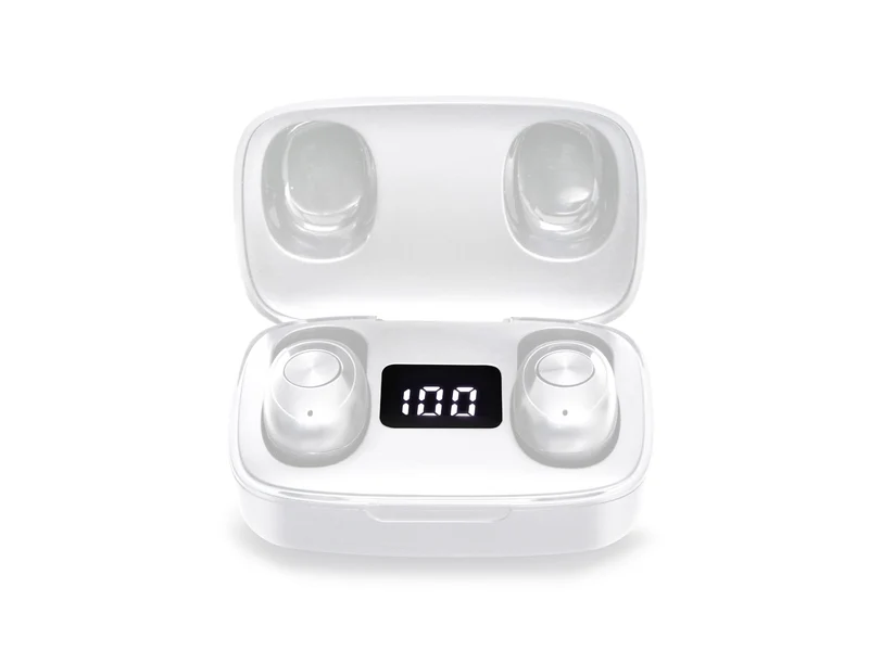 Trevi cuffie auricolari bluetooth wireless, auricolari in ear senza fili con microfono incorporato