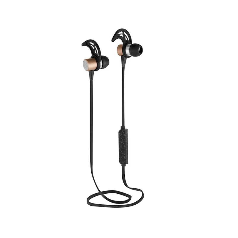 Trevi cuffie auricolari bluetooth con microfono, cavo anti aggrovigliamento e controllo volume