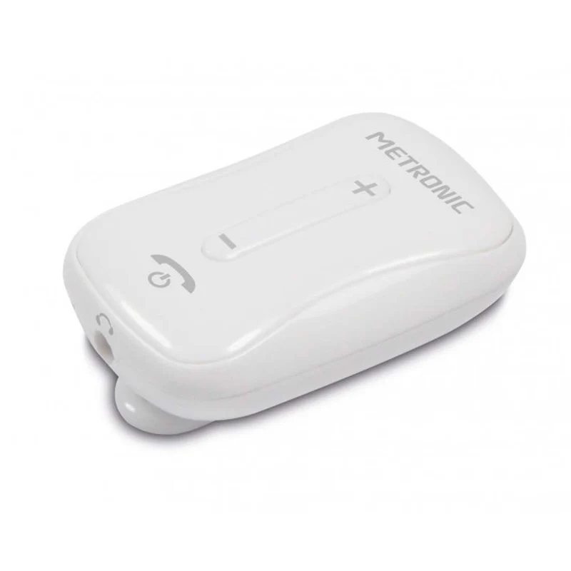 Metronic Trasmettitore audio bluetooth per cuffie, ricevitore audio portatile fino a 10 metri di distanza con 8 ore di autonomia