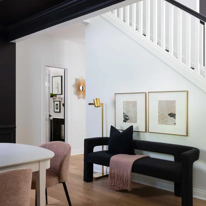 Highgrove - Lampadaire en laiton, style Art déco