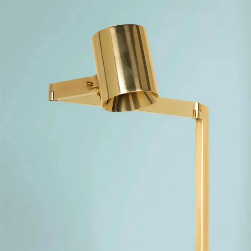 Highgrove - Lampadaire en laiton, style Art déco