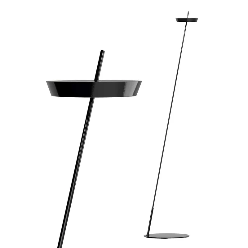 Mahina - Lampadaire LED sans fil en acier, style minimaliste