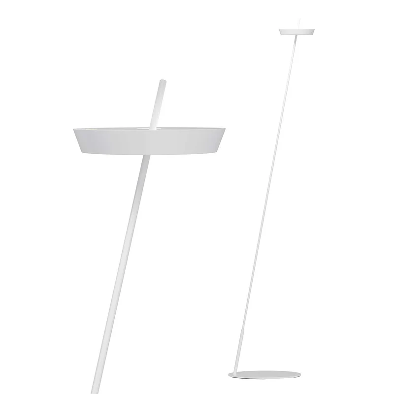 Mahina - Lampadaire LED sans fil en acier, style minimaliste