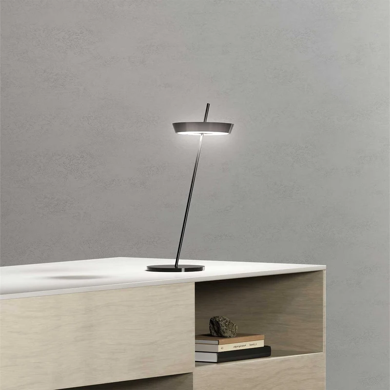 Mahina - Lampe à poser LED sans fil en acier, style vintage